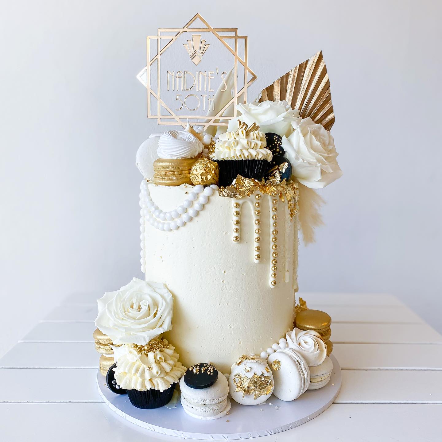 Gatsby Themed Cake Topper