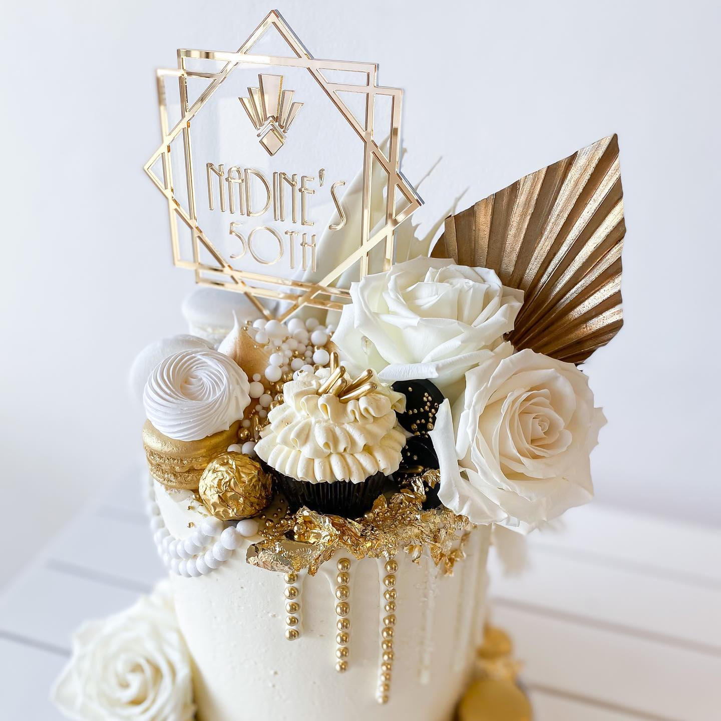 Gatsby Themed Cake Topper