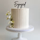 Engaged Cake Topper - Script 2